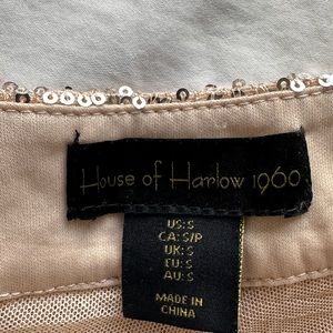 House of Harlow sequins pants